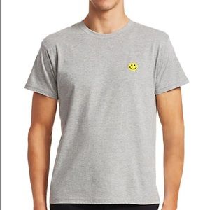 White and gray Saks T-shirts